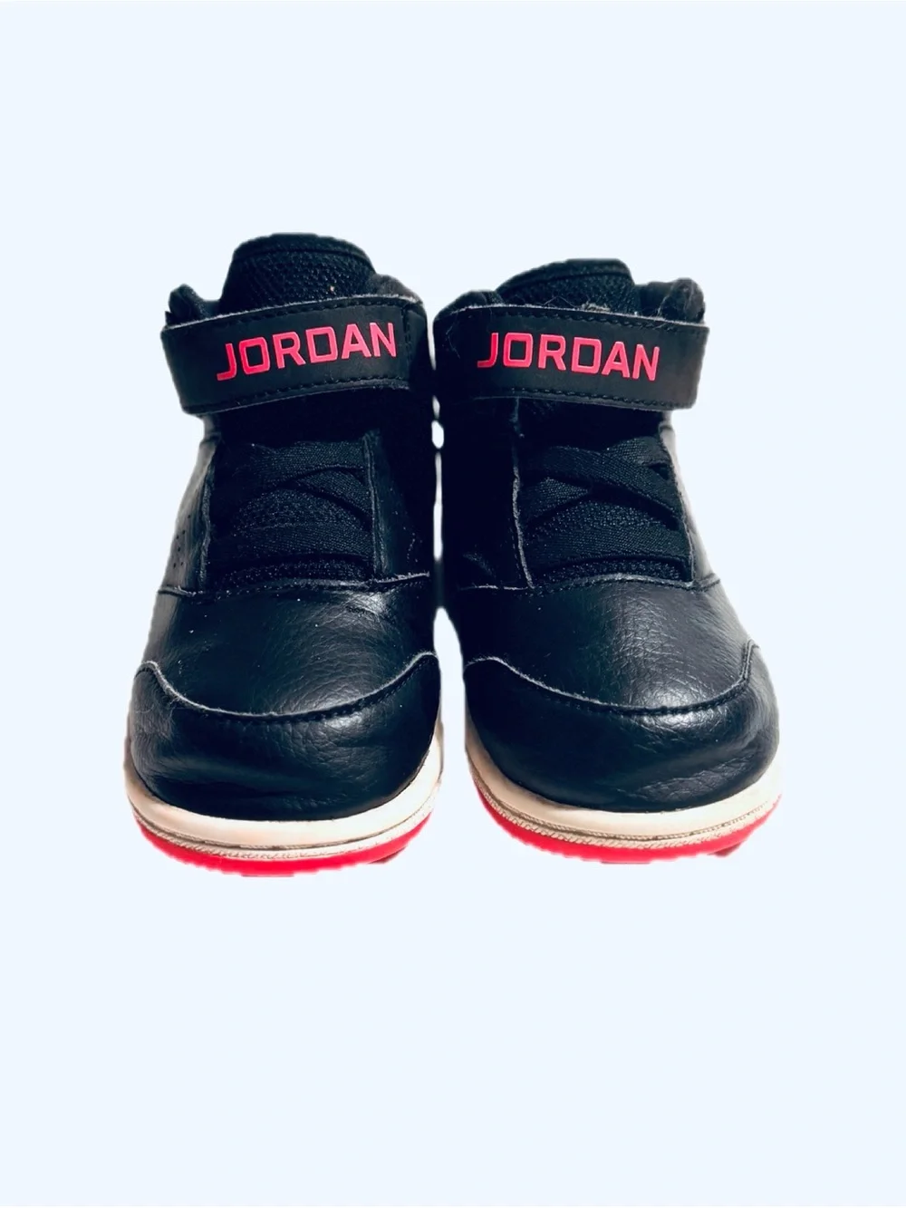 Nike Air Jordan High Mid T Leather Upper Ref Size Size 8c Toddler Sneakers